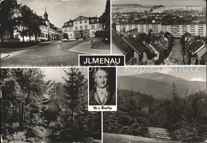 Ilmenau Thueringen Goethehaeuschen Portrait Kickelhahn