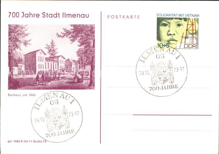 Ilmenau Thueringen Kurhaus um 1860