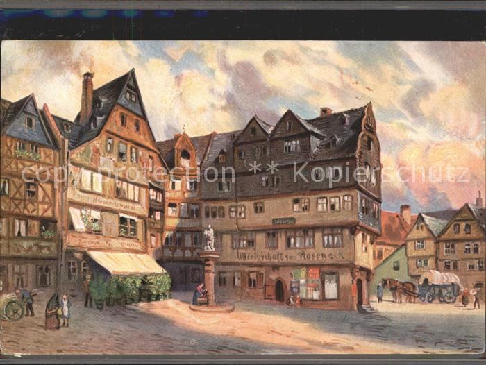 Frankfurt Main Kuenstlerkarte