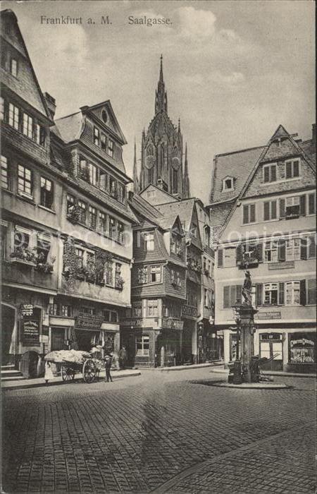 Frankfurt Main Saalgasse