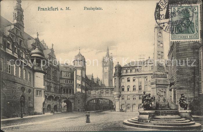 Frankfurt Main Paulsplatz