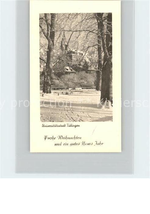TueBINGEN BW Weihnachtskarte