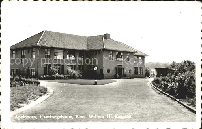 Apeldoorn Konig Willem Kaserne Cantiene