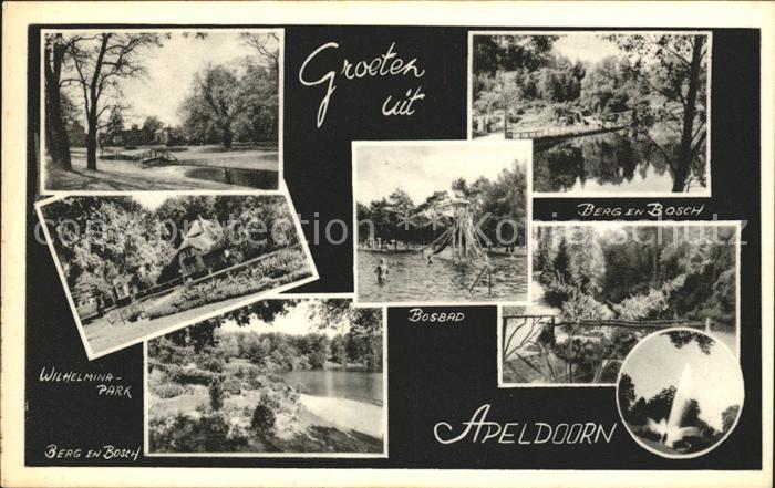 Apeldoorn Berg en Bosch Wilhelmina Park Bosbad