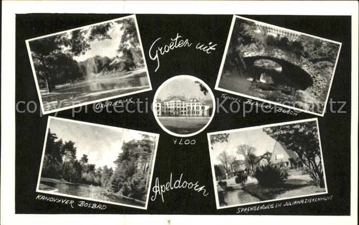 Apeldoorn Oranjepark Berg en Bosch Bosbad