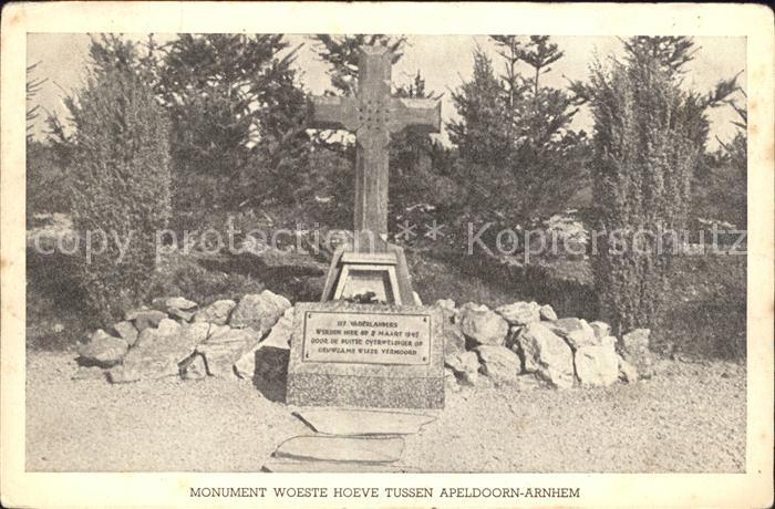 Apeldoorn Monument Woeste Hoeve Tussen
