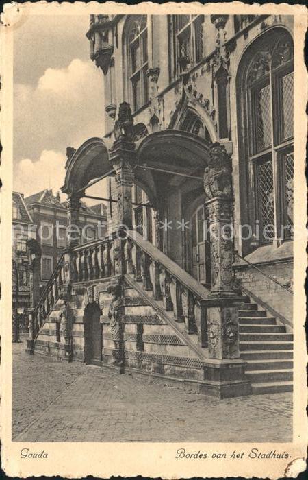 Gouda Stadhuis Bordes
