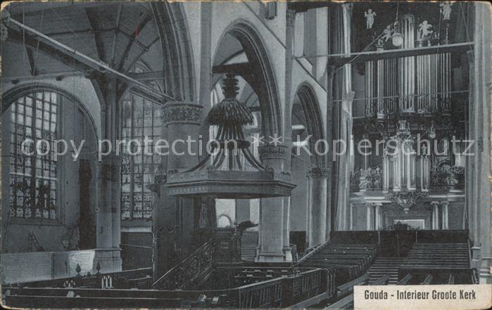 Gouda Interieur Groote Kerk