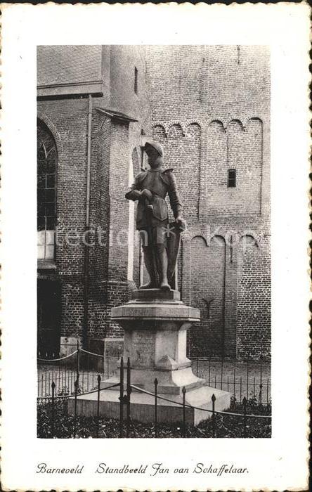 Barneveld Gelderland Standbeeld Jan van Schaffelaar