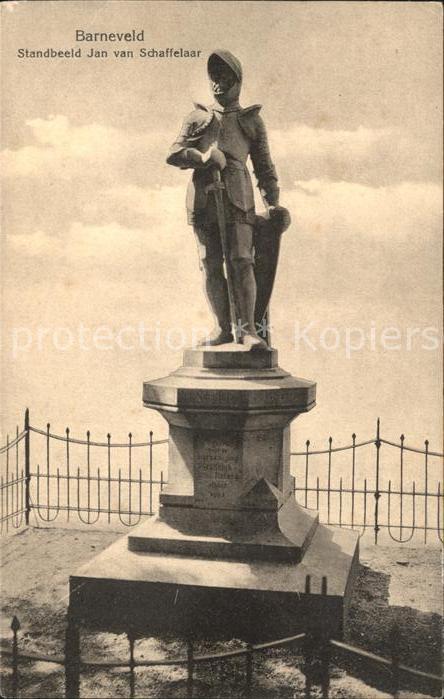 Barneveld Gelderland Standbeeld Jan van Schaffelaar