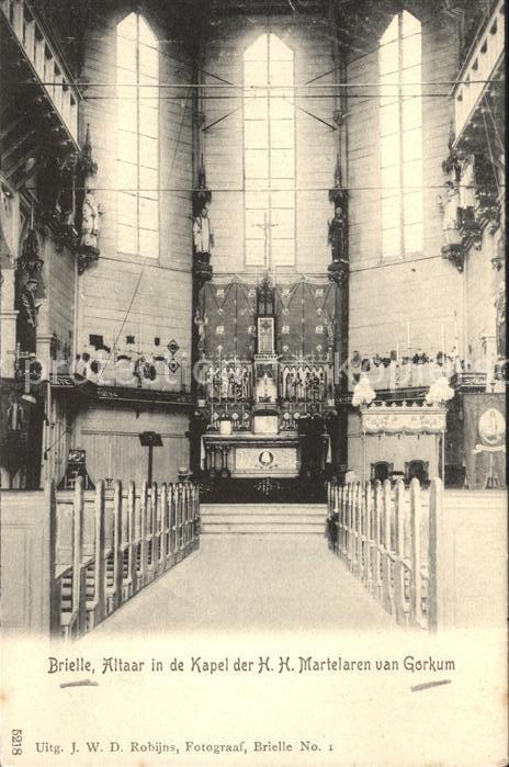 Brielle Niederlande Kapel der H.H. Martelaren van Gorkum
