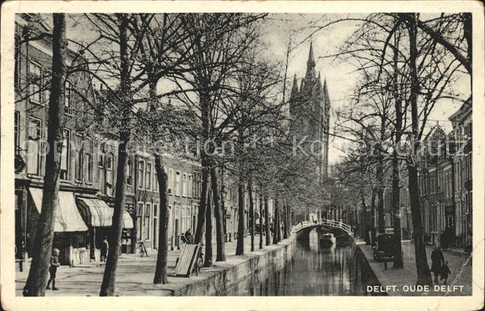 Delft Oude Delft Bruecke