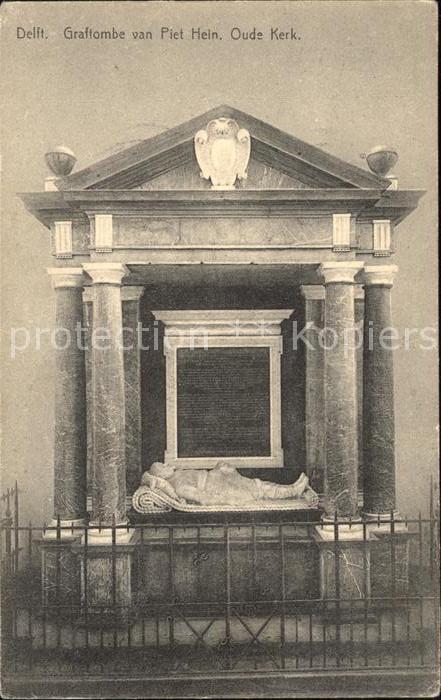 Delft Graftombe van Piet Hein Oude Kerk