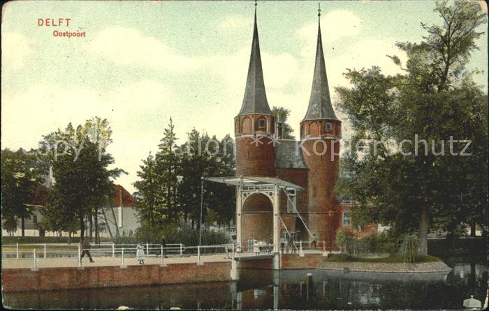 Delft Oostpoort Ziehbruecke