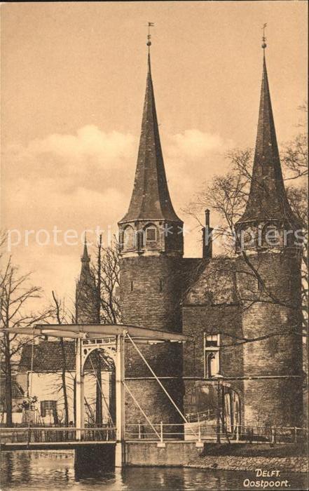 Delft Oostpoort Ziehbruecke