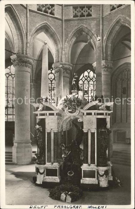 Delft Nieuwe Kerk Praalgraf Prins Willem 1.