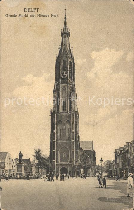 Delft Nieuwe Kerk Markt