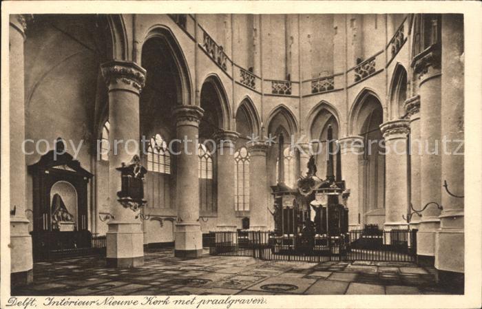 Delft Nieuwe Kerk Praalgraf Prins Willem 1.