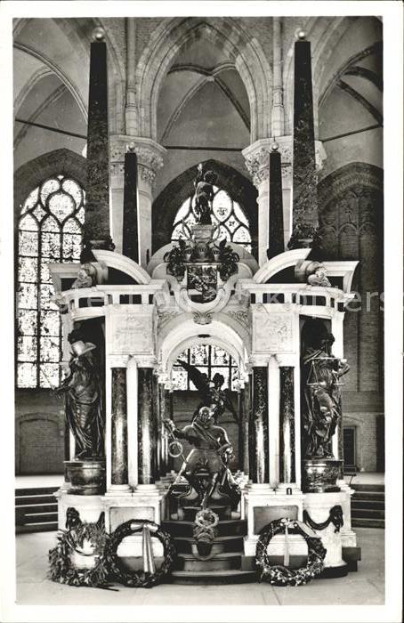 Delft Monument Prins Willem van Oranje Nieuwe Kerk