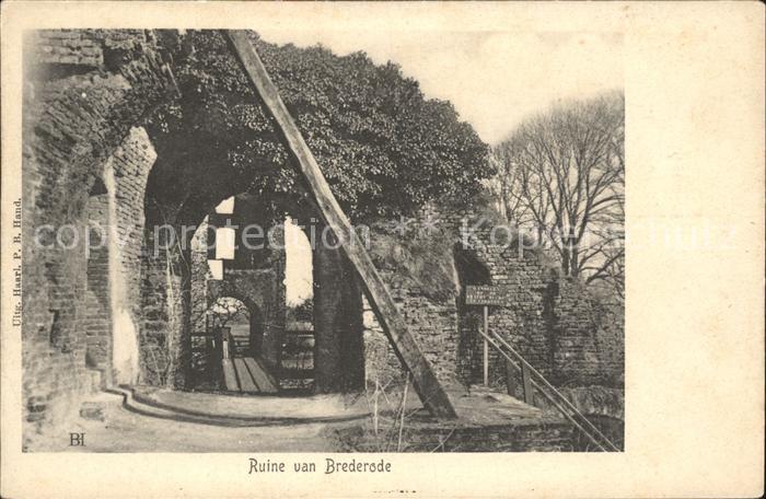 Santpoort Ruine van Brederode