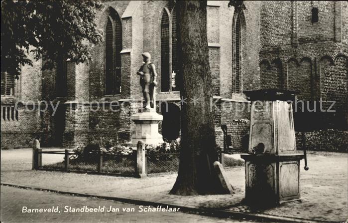 Barneveld Gelderland Standbeeld Jan Schaffelaar