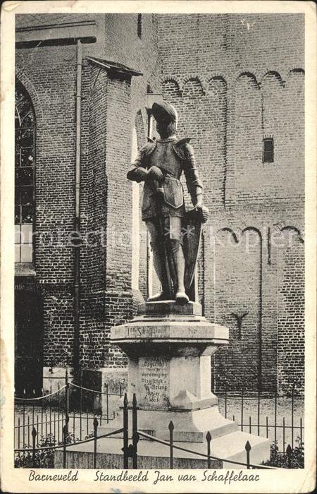 Barneveld Gelderland Standbeeld Jan Schaffelaar