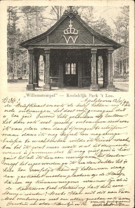 Apeldoorn Willemstempel Koninklijk Park Loo