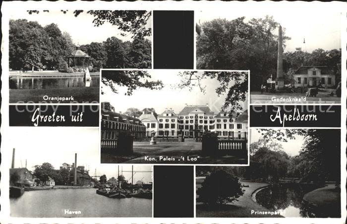 Apeldoorn Kon Palais Loo Gedenknaald Prinsenpark Haven Oranjepark