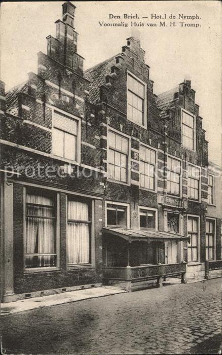 Brielle Niederlande Hotel Nymph Voormalig Huis Tromp