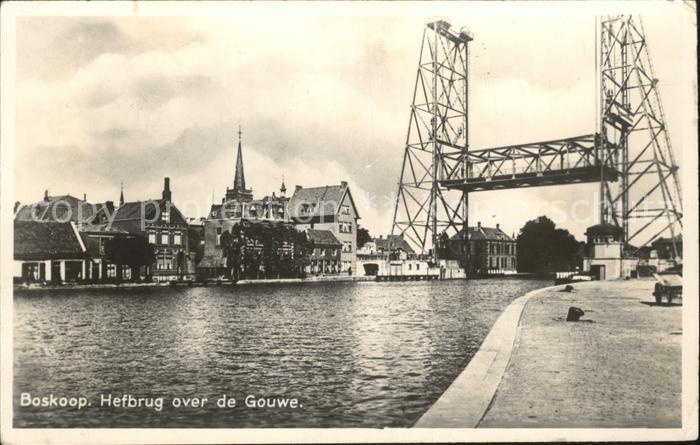 Boskoop Hefbrug Gouwe
