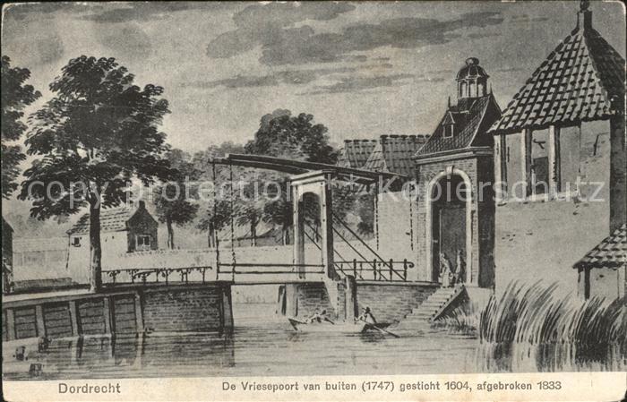 Dordrecht Vriesepoort buiten