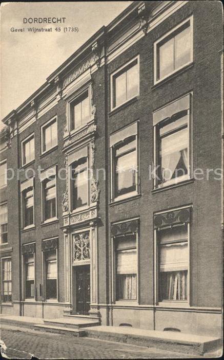 Dordrecht Gevel Wijnstraat 45