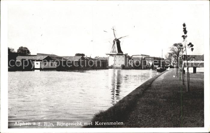 Alphen Aan Den Rijn Rijn Korenmolen
