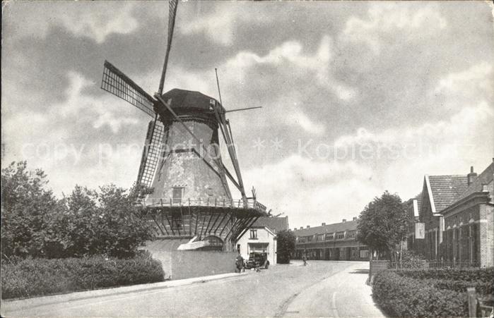 s Gravenzande Naaldwijkseweg korenmolen
