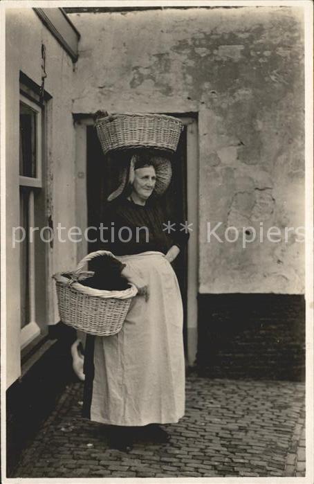 Katwijk Vischvrouw Vischben