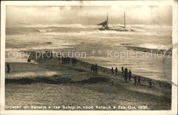 Katwijk Schip nood