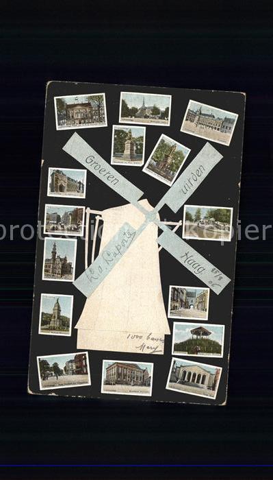 Den Haag Molen Kerk Teilansichten