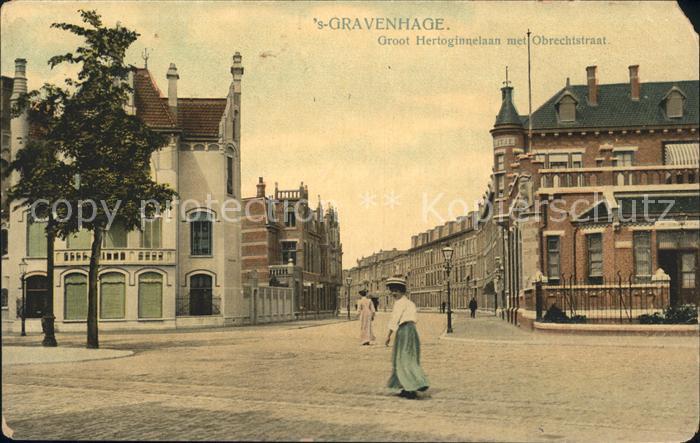 s-Gravenhage Hertoginnelaan Obrechtstraat