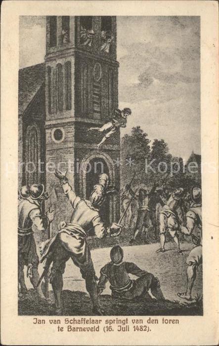 Barneveld Gelderland Jan Schaffelaar spring toren