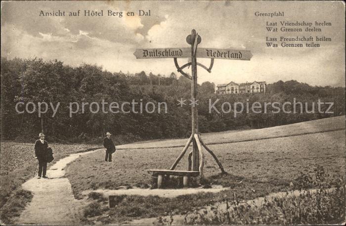 Berg en Dal Hotel Groot Grenzpfahl