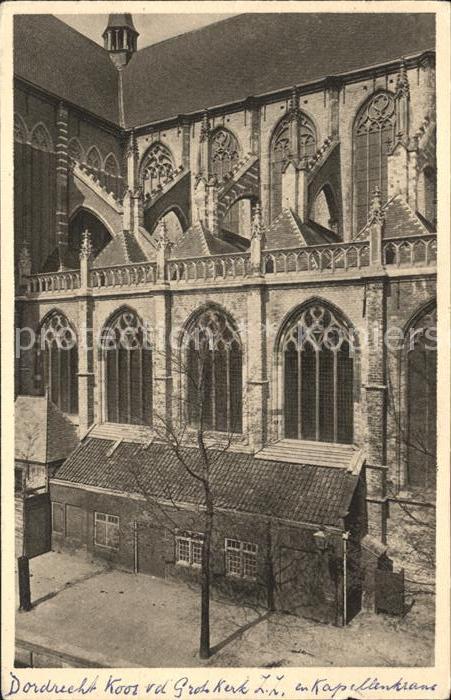 Dordrecht Kerk Koor Kapellenkrans