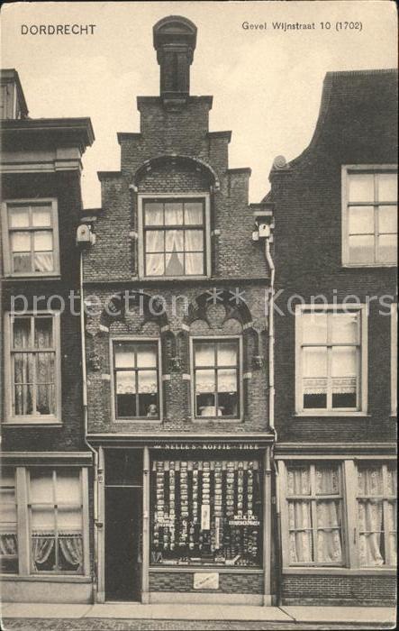 Dordrecht Gevel Wijnstraat