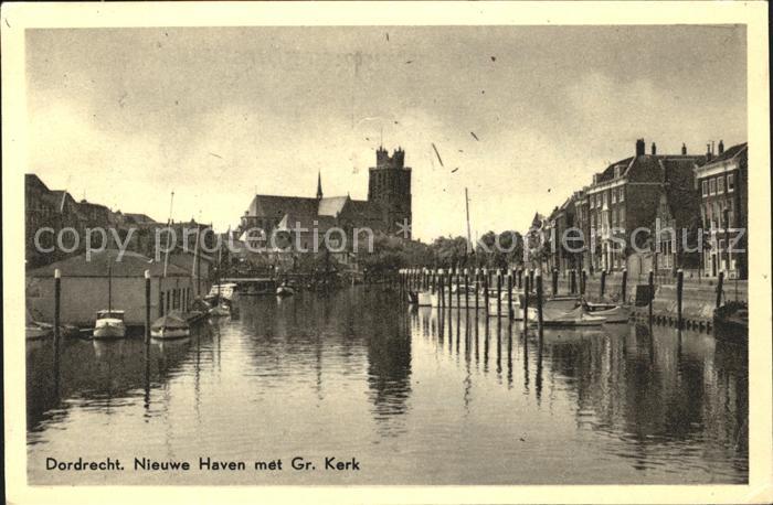 Dordrecht Haven Gr Kerk