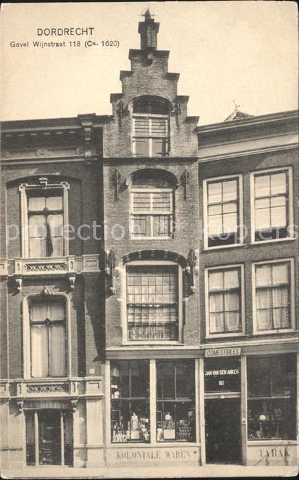 Dordrecht Gevel Wijnstraat