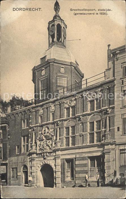 Dordrecht Groothoofdspoort stadzijde
