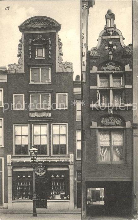 Dordrecht Gevel Steegoversloot Donkeren Steiger