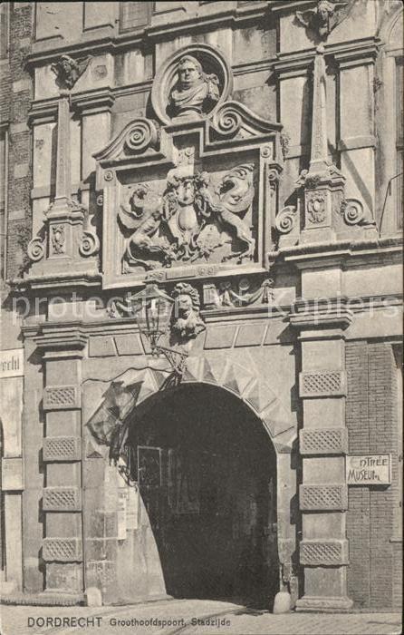 Dordrecht Groothooofdspoort Stadzijde