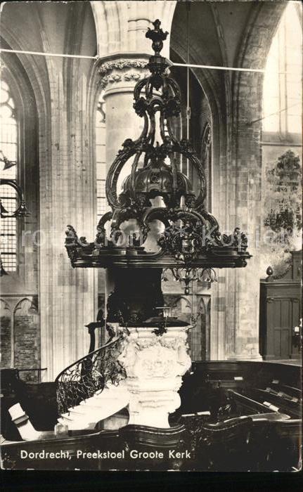 Dordrecht Preekstoel Kerk