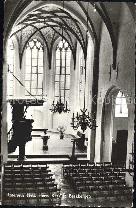 Beekbergen Interieur Ned Herv Kerk