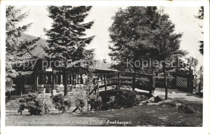 Beekbergen Ingang Onstpanningsoord Veluws Eiland
